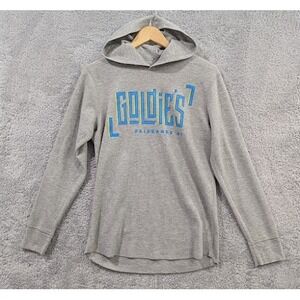 Goldie's Fairbanks Alaska Long Sleeve Shirt Hoodie Adult Large Gray Cotton Blend